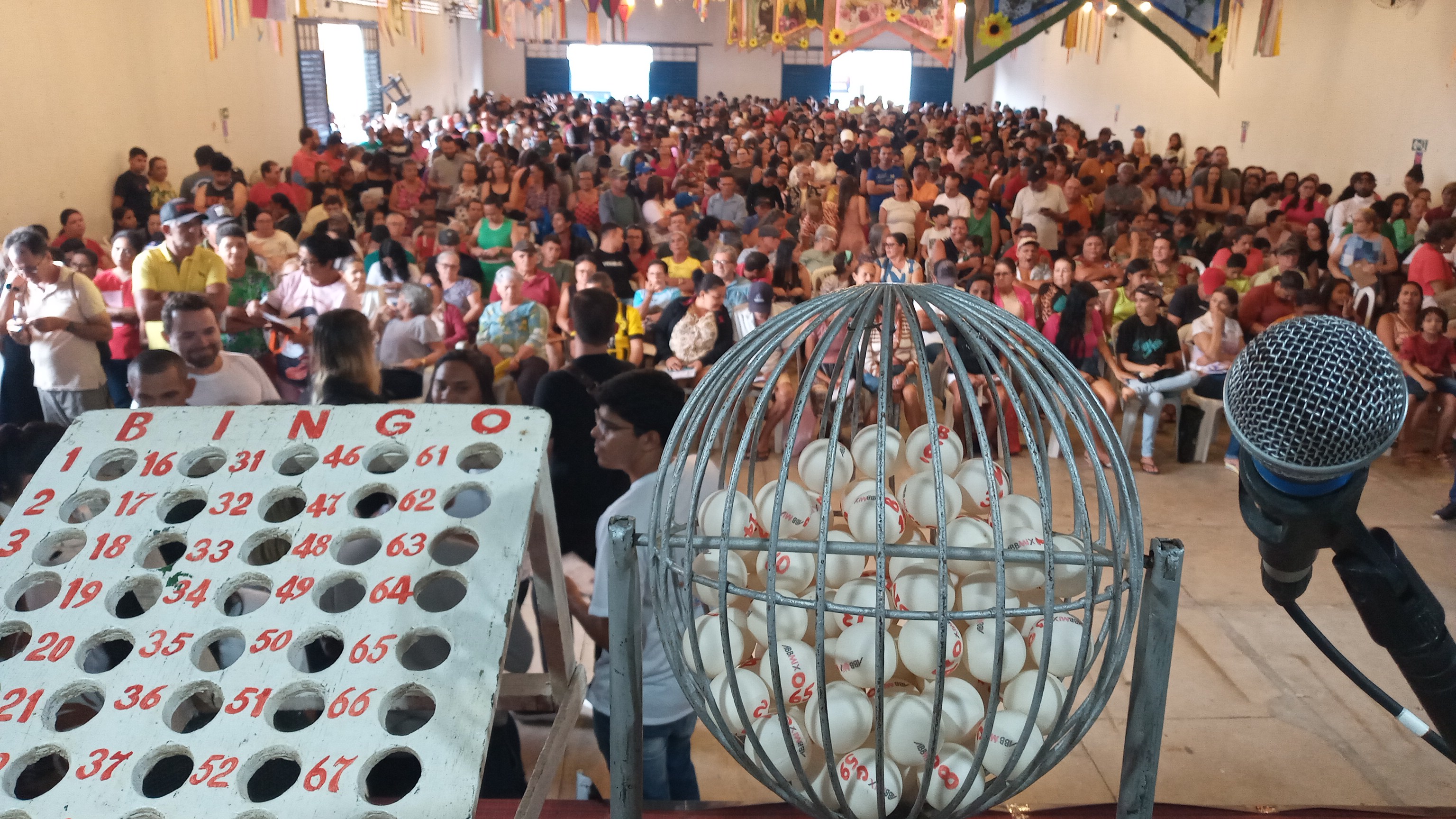 Bingo em Homenagem as Mães.